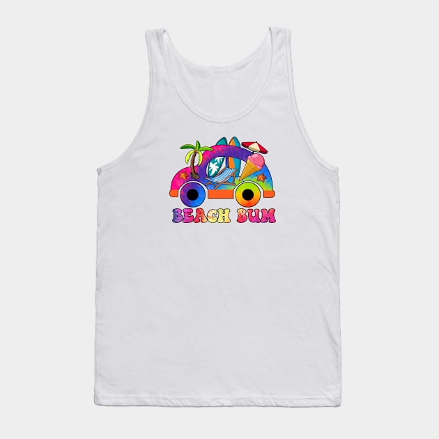 Beach Bum Tank Top by KZK101